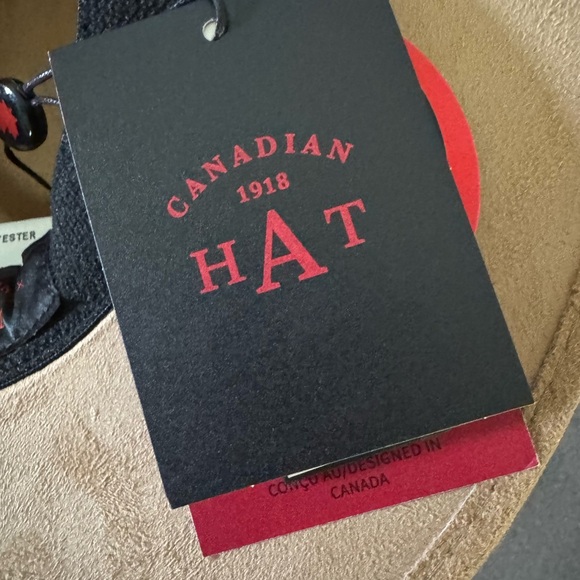 NWT Canadian Hat Company Fabiola Waterproof Hat size Medium in Camel - Picture 6 of 11